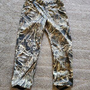 Drake Waterfowl Advantage Camo Hunting Pants Men’s 2XL 44-46 Fleece Lined